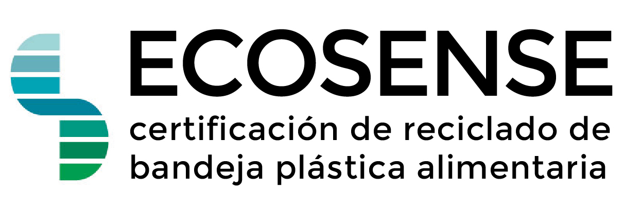 ECOSENSE-certificación de reciclado de bandeja plástica alimentaria