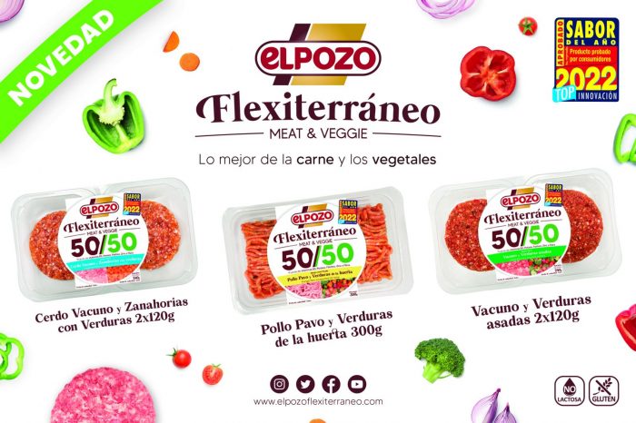 lección pacífico Exactamente El Pozo Alimentación presenta Flexiterráneo, la primera marca de productos  que une lo mejor de la carne y los vegetales - ElPozo Alimentación